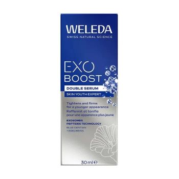 Exo Boost double sérum Weleda - flacon-pompe de 30ml