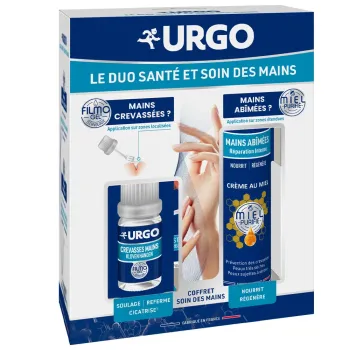 Le duo sant&eacute; et soin des mains Urgo - lot de 2 produits 