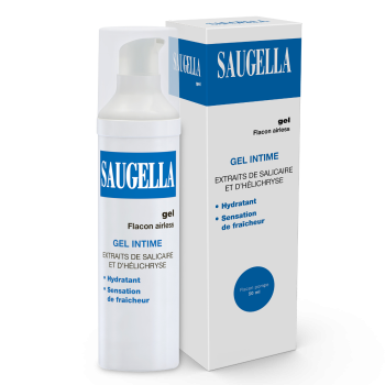 Gel lubrifiant Saugella - flacon-pompe de 50 ml
