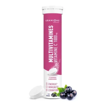 Multivitamines vitamine C 1000mg Granions - tube de 17 comprimés effervescents