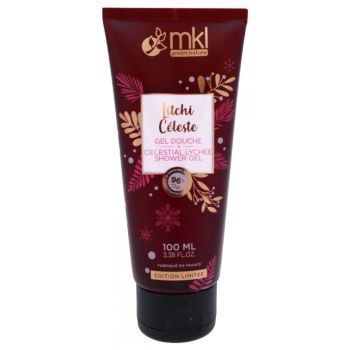 Gel douche Litchi c&eacute;leste &eacute;dition limit&eacute;e MKL Green Nature - tube de 100ml
