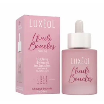 L'huile boucles Lux&eacute;ol - flacon-pipette de 50ml