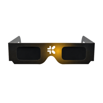 Lunettes &eacute;clipse solaire Kare Sant&eacute; - 1 paire