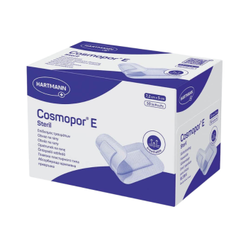 Cosmopor E Pansements stériles adhésifs Hartmann - boite de 50 pansements 7,2x5cm
