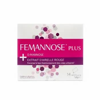 Femannose Plus confort urinaire Melisana Pharma - boite de 14 sachets de 4g