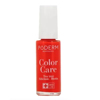 Color Care Vernis &agrave; ongles Orange mangue 227 Poderm - flacon de 8ml