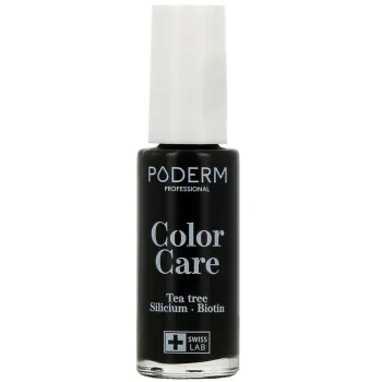 Color Care Vernis à ongles Black 502 Poderm - flacon de 8ml