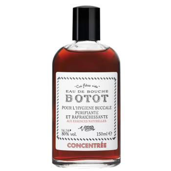 Eau de bouche pour l'hygiène buccale purifiante Botot - flacon 150ml
