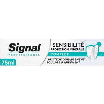 Dentifrice sensibilit&eacute; protection min&eacute;rale Signal - tube de 75ml