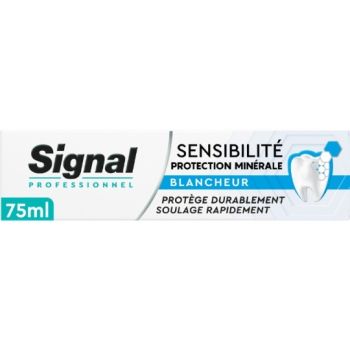 Dentifrice sensibilit&eacute; protection min&eacute;rale blancheur Signal - tube de 75ml