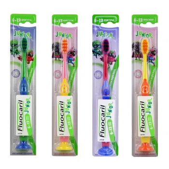 Brosse à dents junior 6/13 ans Fluocaril - une brosse à dents