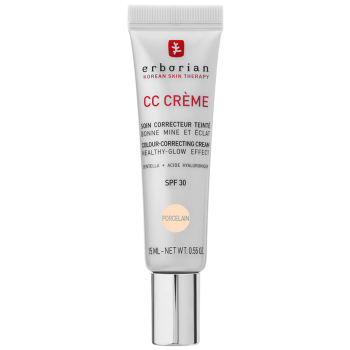 CC crème soin correcteur teinté SPF30 teinte porcelain Erborian - tube de 15ml
