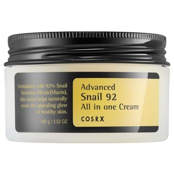 Advanced Snail 92 cr&egrave;me tout-en-un &agrave; la bave d'escargot Cosrx - pot de 100ml