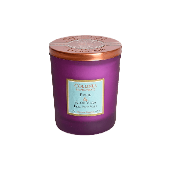 Bougie parfumée Figue & Aloe Vera Collines de Provence - bougie de 180g