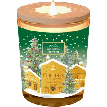 Bougie parfumée Forêt de sapin Collines de Provence - bougie de 180g