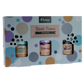 Coffret Happy Bath time Kneipp - coffret de 3 bains moussants