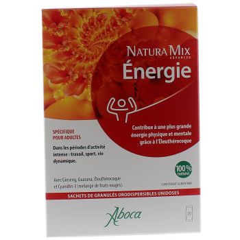 Naturamix énergie Aboca - boite de 20 sachets