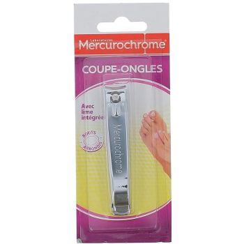 Coupe ongles Mercurochrome - 1 coupe-ongles