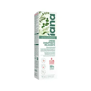 Crème chauffante relaxante artculations Iana - tube de 100ml
