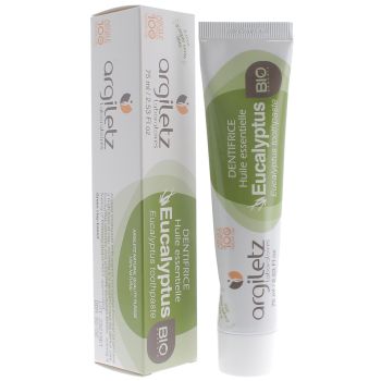 Dentifrice huile essentielle eucalyptus Bio Argiletz - tube de 75 ml