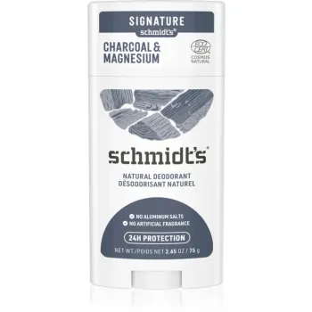 Déodorant naturel charbon magnésium Schmidt's - stick de 75 g