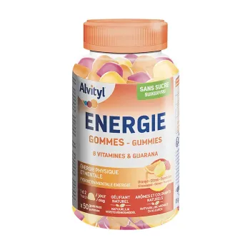 Energie gummies Alvityl - pot de 50 gommes