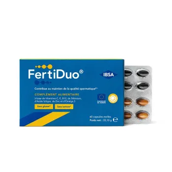 FertiDuo Ibsa Pharma - boite de 60 capsules