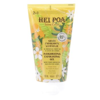 Gelée exfoliante vivifiante Hei Poa - tube de 150ml