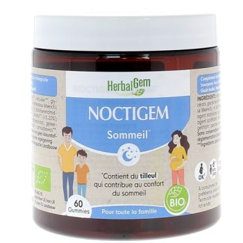 Gummies noctigem sommeil Herbalgem - pot de 60 gummies
