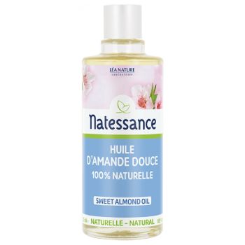 Huile d'amande douce Natessance - flacon de 50 ml
