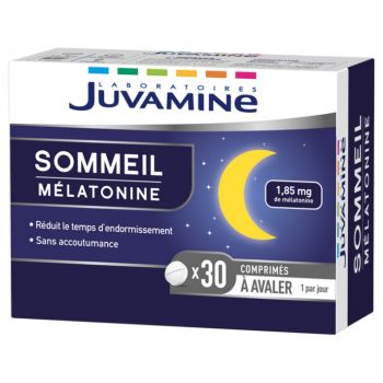 Sommeil mélatonine Juvamine - boite de 30 comprimés