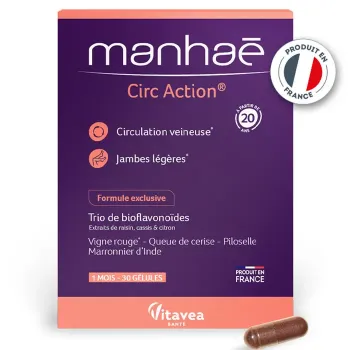 Manhaé Circ Action Vitavea - boite de 60 gélules