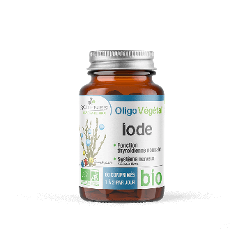 OligoVégétal Iode bio 3 Chênes - pot de 60 comprimés