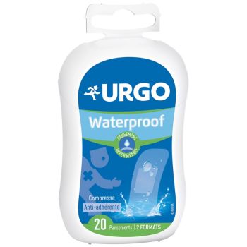 Pansements Waterproof Urgo - boîte de 20 pansements 2 formats