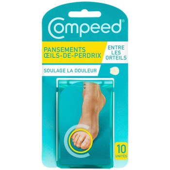 Pansements oeils-de-perdrix Compeed - boîte de 10 pansements