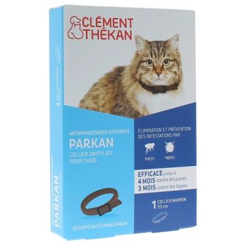 Parkan collier dimpylate chat contre les puces et les tiques Clément Thékan - 1 collier