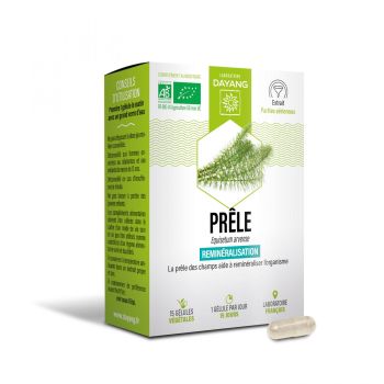 Prêle bio reminéralisant Dayang - boite de 15 gélules