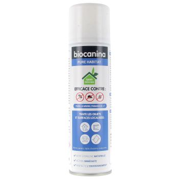 Pure habitat spray antiparasitaire Biocanina - spray de 200 ml