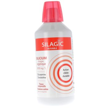 Silicium d'origine organique Silagic - bouteille de 1 L