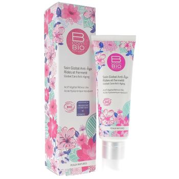 Soin global anti-âge rides et fermeté BcomBIO - tube de 50 ml