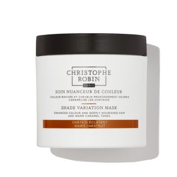 Soin nuanceur de couleur châtain éclatant Christophe Robin - pot de 250 ml
