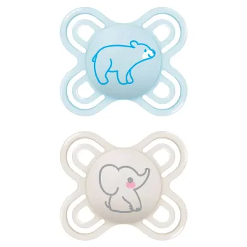 Sucettes perfect naissance 0-2 mois Mam - boite de 2 sucettes