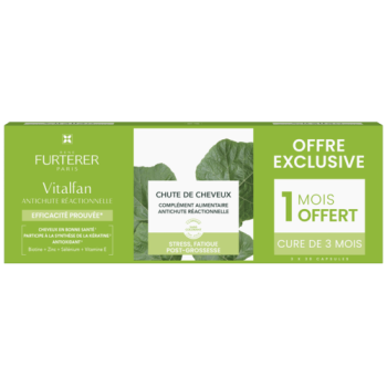Vitalfan Antichute Réactionnelle René Furterer - lot de 3 x 30 capsules