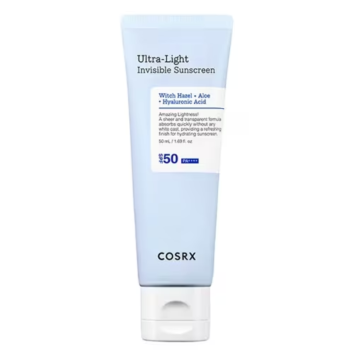Crème solaire invisible ultra légère spf50 pa++++ Cosrx - tube de 50ml
