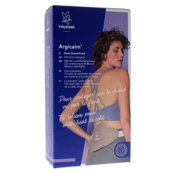 Argicalm Coussin thermique argile genou dos abdomen Thuasne - 1 coussin