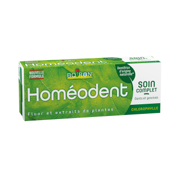 Homéodent soin complet dents et gencives goût chlorophylle Boiron - tube de 75 ml