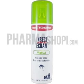 Spray répulsif anti-moustiques famille Insect écran - Spray 200 ml