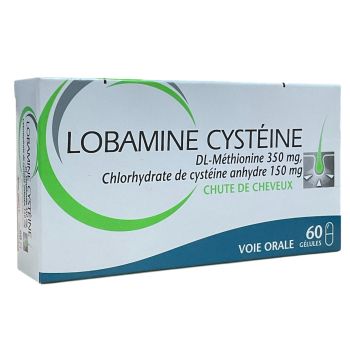 Lobamine Cystéine - boite de 60 gélules