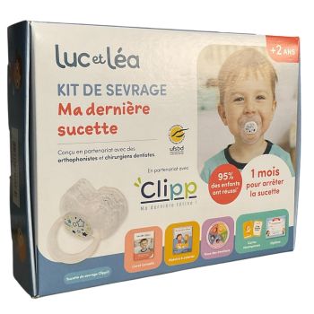 Sevrage ma dernière sucette Luc et Léa - un kit