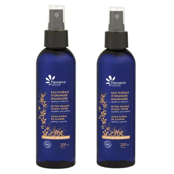 Eau florale d'oranger bigaradier Fleurance Nature - lot de 2 sprays de 200ml
